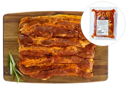 Boczek plastry grill widok główny 