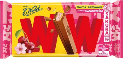 Wafelek WW sakura Wedel 47g widok 1