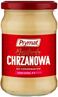 Musztarda chrzanowa Prymat 296g widok 1