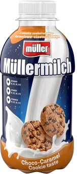 Mleko pistacja kok/karme cias Mullermilch 400g mix widok 2
