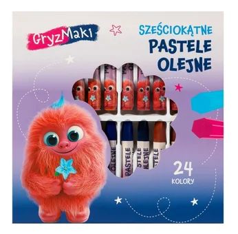 Pastele olejne sześciokątne Gryzmaki 24kol SZ26 widok 1