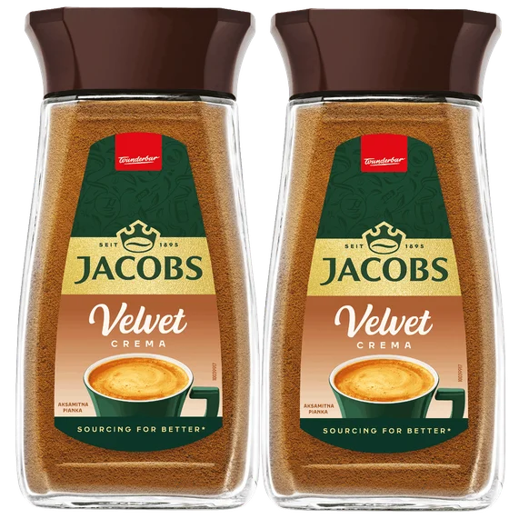 Kawa rozpuszczalna Jacobs Velvet 200g widok 1