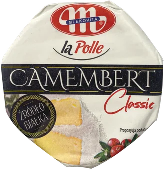 Ser pleśniowy camembert La Polle Mlekovita 120g widok 1