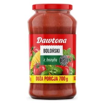 Sos boloński z bazylią Dawtona 700g widok 1