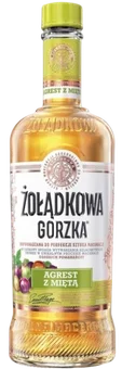 Likier Żołądkowa gorzka agrest z miętą 0,5l 25% widok 1