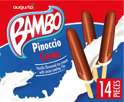 Lody multipack Bambo Pinoccio Augusto 14x52ml widok główny