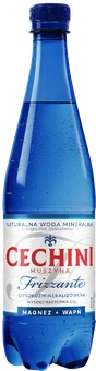 Zdjęcie produktu - Woda gaz. mineral. wysoko. Cechini Frizzante 0,75l