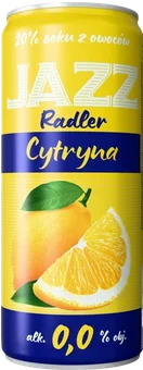 Zdjęcie produktu - Napój bezalk. Jazz Radler cytryna 330ml 0% puszka