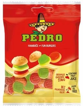 Żelki fun burgers Pedro 200g widok 1