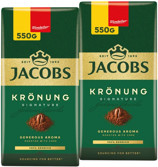 Kawa mielona Jacobs Kronung 550g widok 1