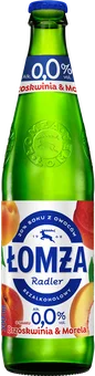Zdjęcie produktu - Napój piwny Łomża Radler brzosk 0,5l 0% but. bzzw.
