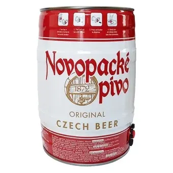 Piwo Novopacke 5l 5,3% keg widok 1