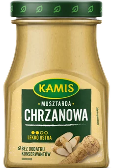 Musztarda chrzanowa Kamis 185g widok 1