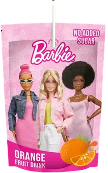 Zdjęcie produktu - Napój niegaz. orange Barbie 200ml