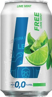 Zdjęcie produktu - Piwo Lech Free limonka mięta 330ml 0% puszka