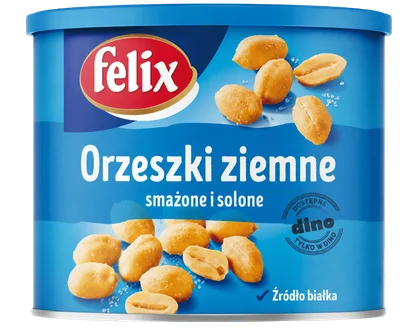 Orzeszki ziemne smażone i solone Felix 200g widok 1