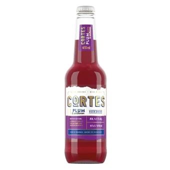 Piwo Cortes śliwka kardamon 410ml 4,5% but. bzzw. widok 1