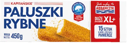 Kapitańskie paluszki rybne Abramczyk 450g widok główny 