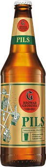 Piwo Grodziskie pils 0,5l 4,8% but. zw. widok główny 
