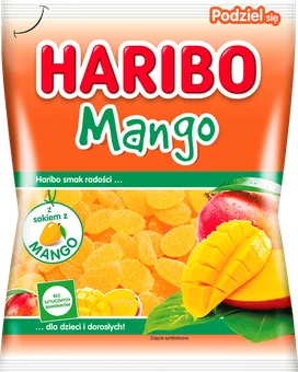 Żelki Mango Haribo 160g widok 1