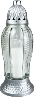 Zdjęcie produktu - Znicz szklany LA621 160g 70h Z26