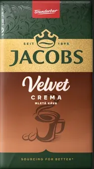 Kawa mielona Velvet Crema Jacobs 250g widok 1