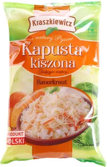 Kapusta kiszona Kraszkiewicz 500/430g widok 1