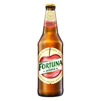 Piwo Fortuna wiśnia 0,5l 5,1% but. zw. widok 1