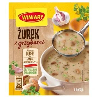 Zupa żurek z grzybami Winiary 49g widok główny 