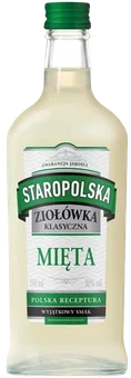 Likier Staropolska ziołówka z miętą 350ml 30% widok 1