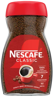 Kawa rozpuszczalna Classic Nescafe 200g widok 1