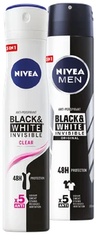 Antyperspirant spray D B&W inv clear Nivea 200ml widok 1