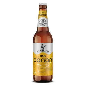 Piwo Cornelius Hazy Banan 0,5l 3% but. bzzw. widok 1