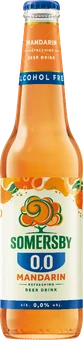 Napój piwny Somersby mandarine 400ml 0% but. bzzw. widok główny 