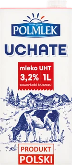 Mleko Uht 3,2% Uchate Polmlek 1l widok 1