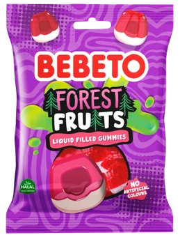 Żelki forest fruits Bebeto 130g widok 1