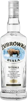 Wódka Żubrówka biała 0,5l 40% widok 1