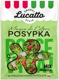Posypka mix świąteczny Lucatto 30g widok 1