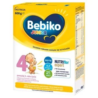 Mleko Bebiko 4 Nutriflor Expert 600g widok 2
