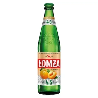 Piwo Łomża mirabelka 0,5l 4,5% but. bzzw. widok 1