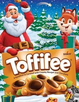 Bombonierka Toffifee Mikołaj 250g BN25 widok główny 
