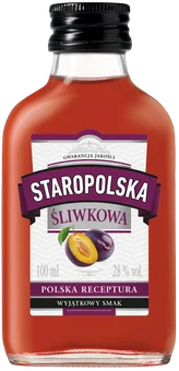 Zdjęcie produktu - Likier Staropolska śliwkowa 100ml 28%