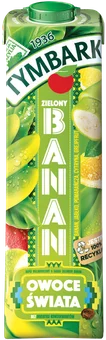 Napój niegaz. ziel. banan Owoce Świata Tymbark 1l widok główny 