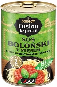 Zdjęcie produktu - Sos boloński z mięsem Sokołów 400g