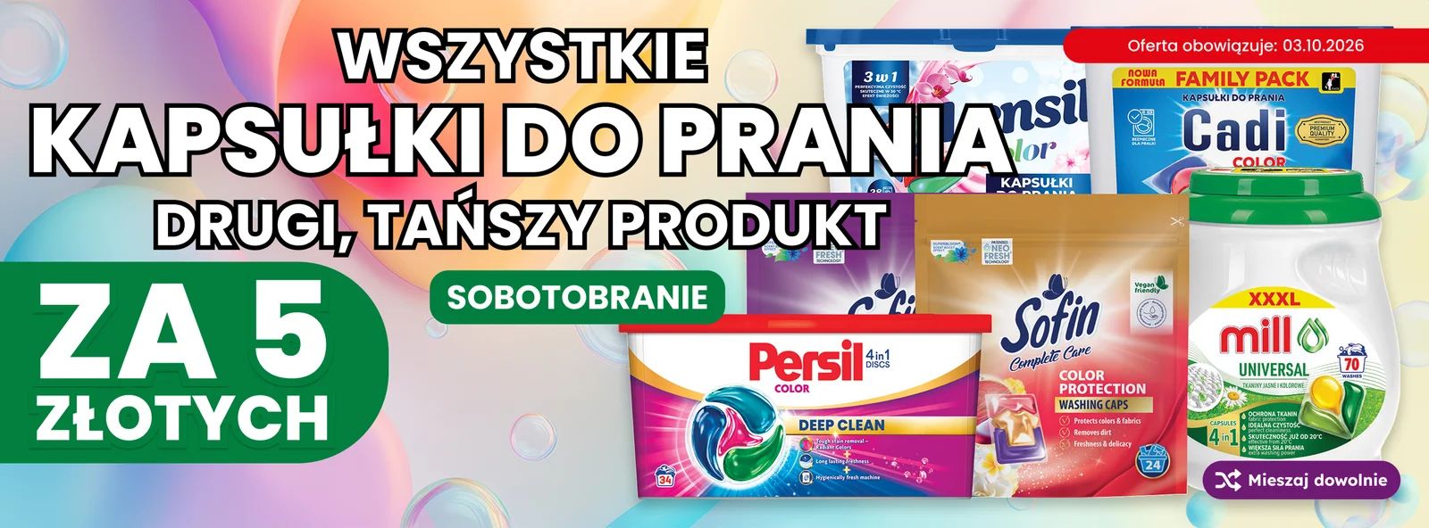 PROMOCJA KAPSUŁI DO PRANIA!