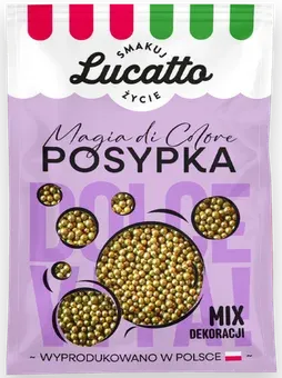 Posypka złoty maczek Lucatto 30g widok 1