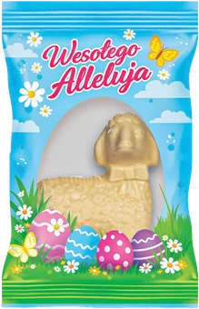 Zdjęcie produktu - Figurka baranek o sm. białej czek. Adikam 35g WN26