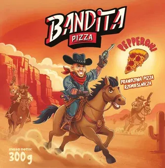 Zdjęcie produktu - Pizza pepperoni Bandita 300g