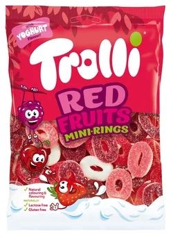 Żelki red fruits Trolli 200g widok 1