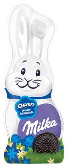 Zdjęcie produktu - Figurka zając white Oreo Milka 95g WN26